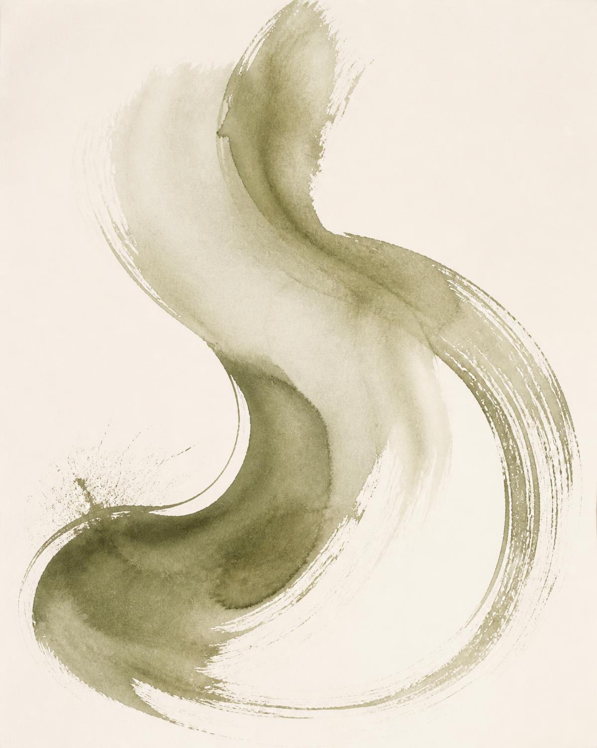 Orangery Foundations — watercolour movement study